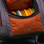 disc golf bag with discs