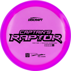 Captain's Raptor disc