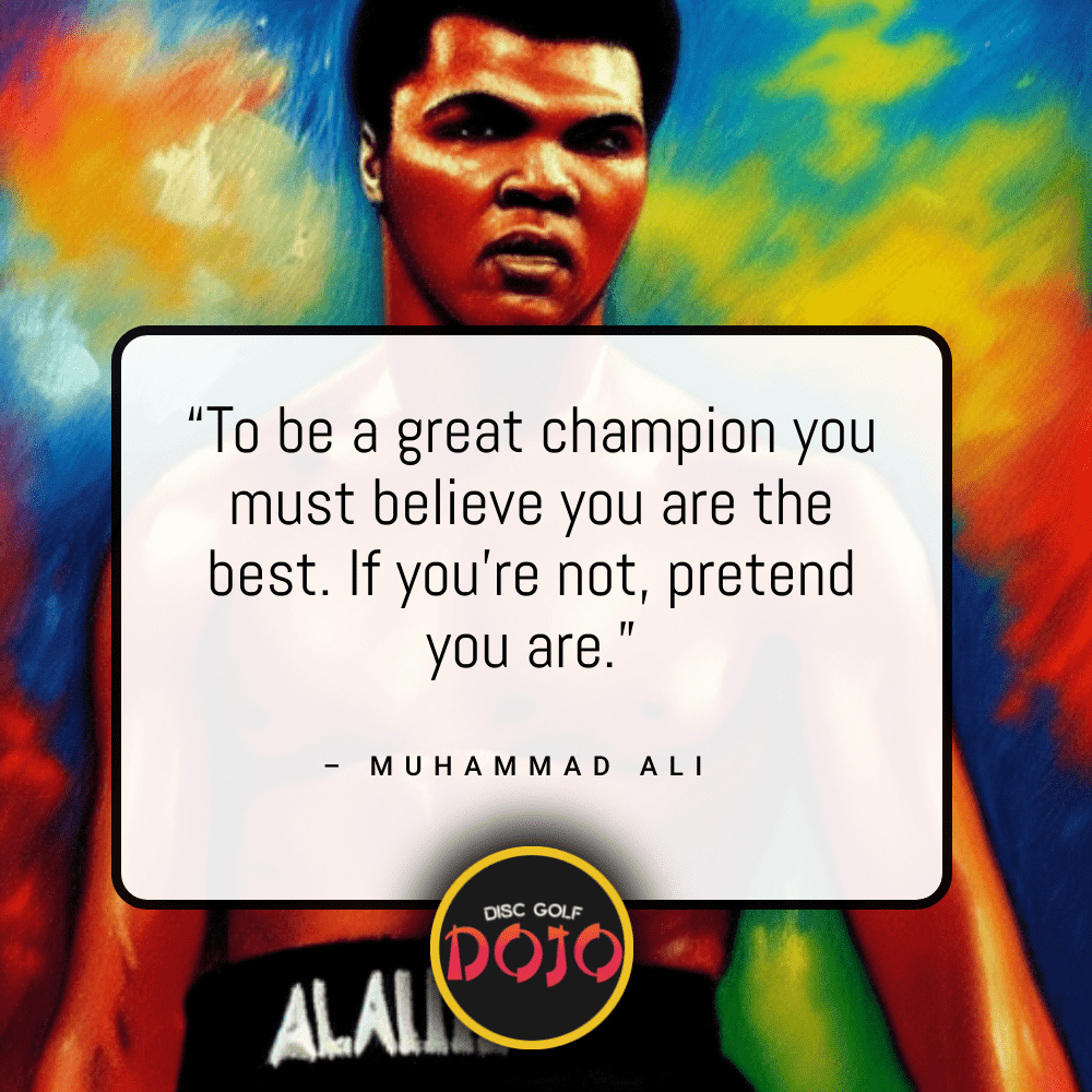 Muhammad Ali quote on champion mindset