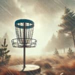 disc golf in the rain and wind tips