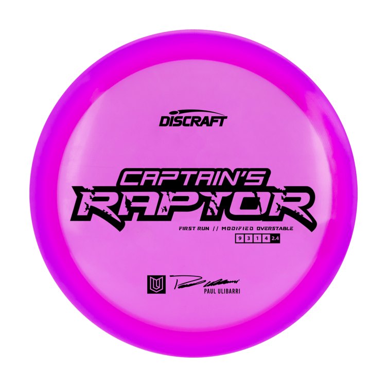Captain's Raptor disc