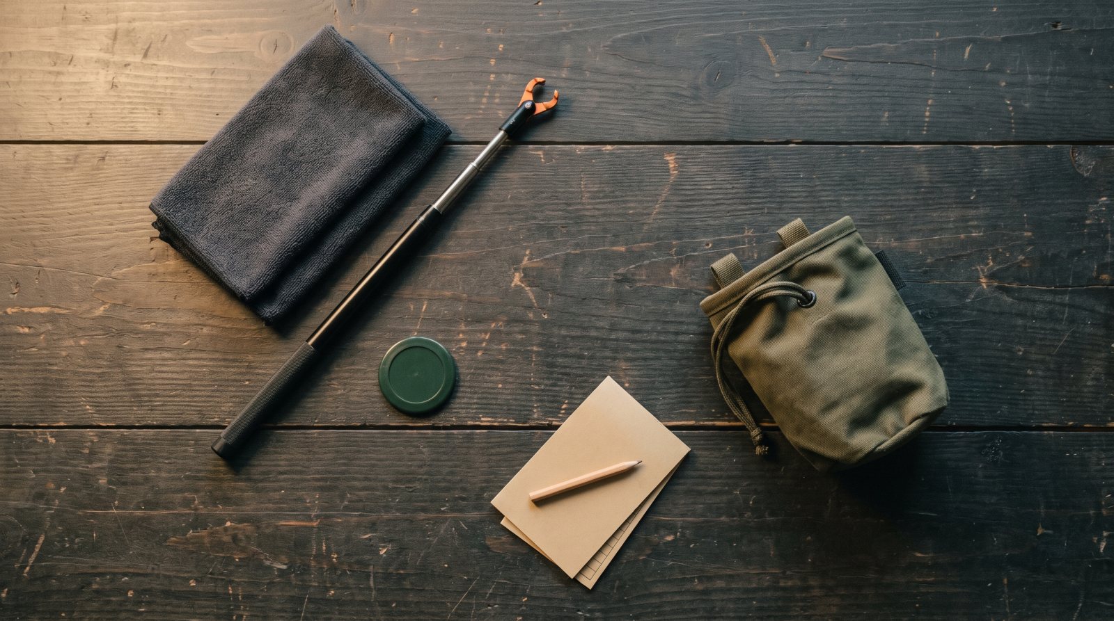 Disc golf training tools and accessories