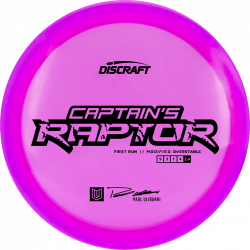 Captain's Raptor disc